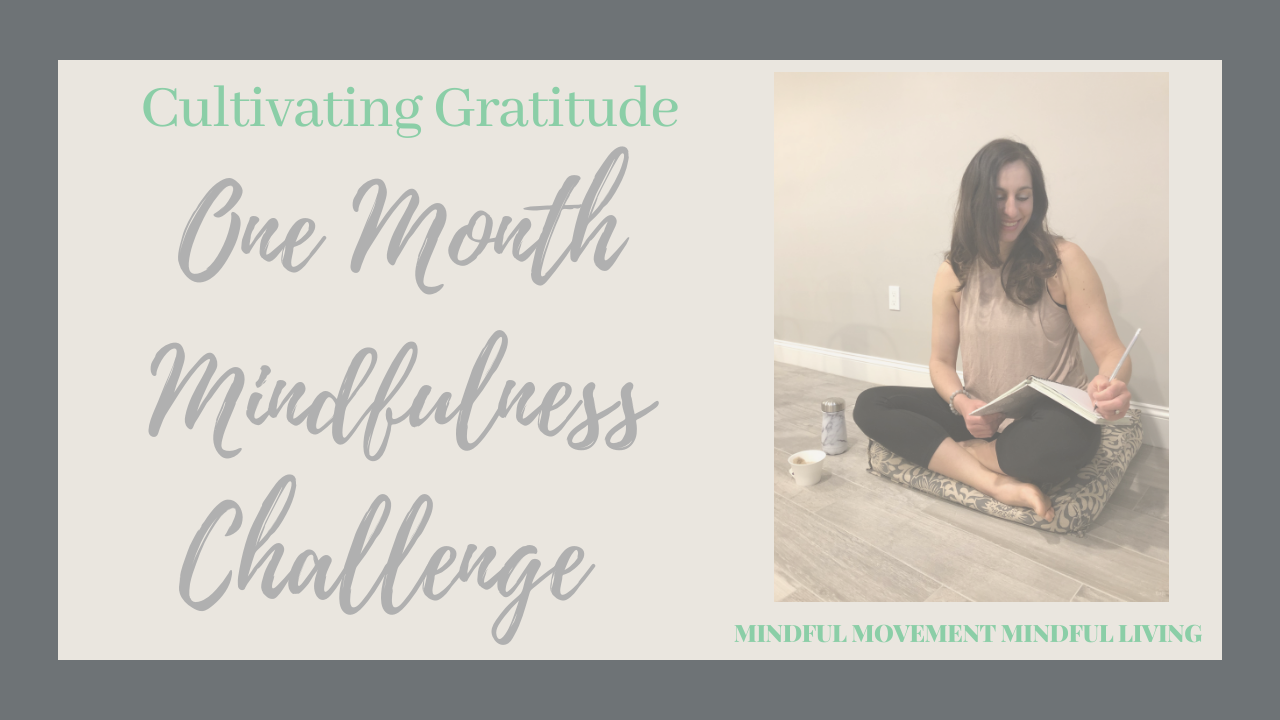 Gratitude Mindfulness Challenge